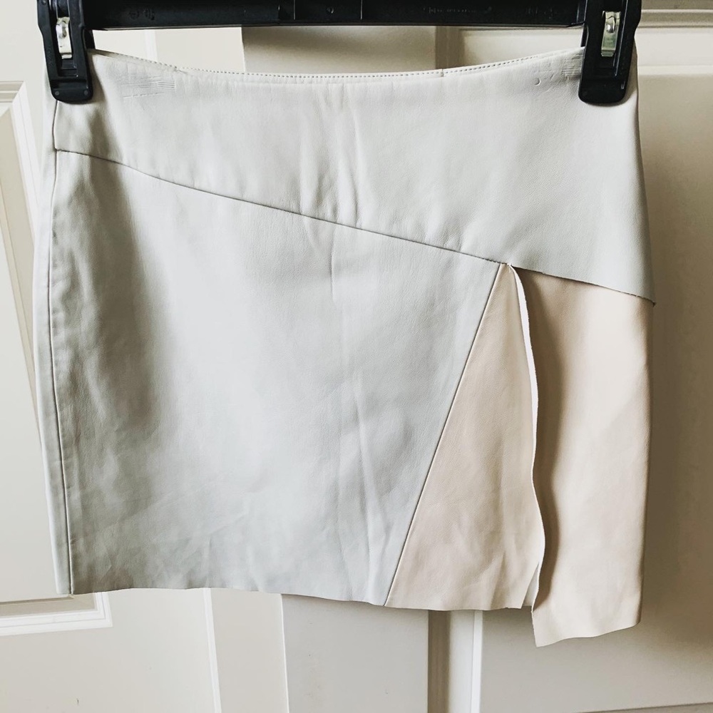 Zara Leather Skirt